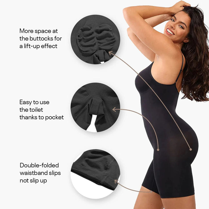 Happy Shapes™ - Ladies Bodysuit Pro Shapewear